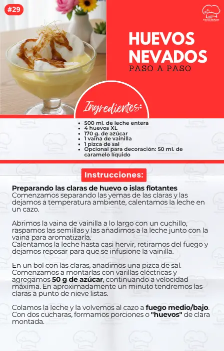 Postre receta 1