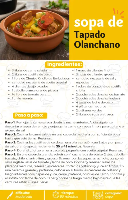 Sopa receta 1