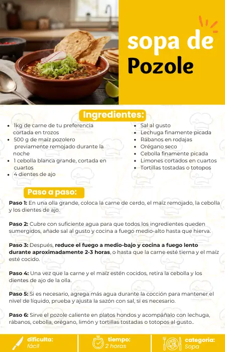 Sopa receta 3