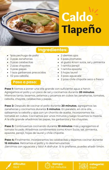 Sopa receta 4